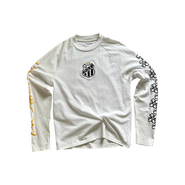 WHITE SANTOS LONGSLEEVE