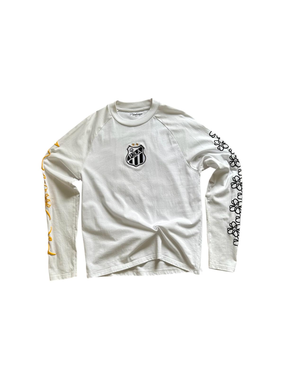 WHITE SANTOS LONGSLEEVE