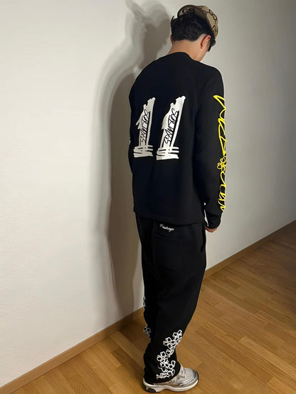 BLACK SANTOS LONGSLEEVE