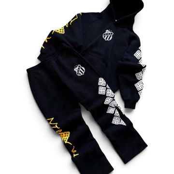 BLACK SANTOS TRACKSUIT (BUY 2 = 10% OFF THE 2ND)