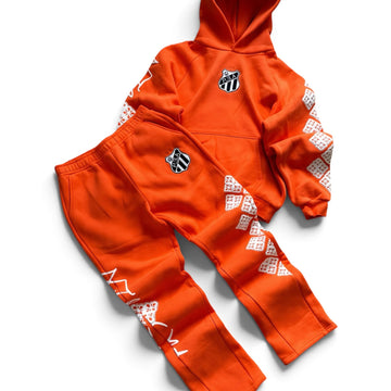 ORANGE SANTOS TRACKSUIT (BUY 2 = 10% OFF THE 2ND)