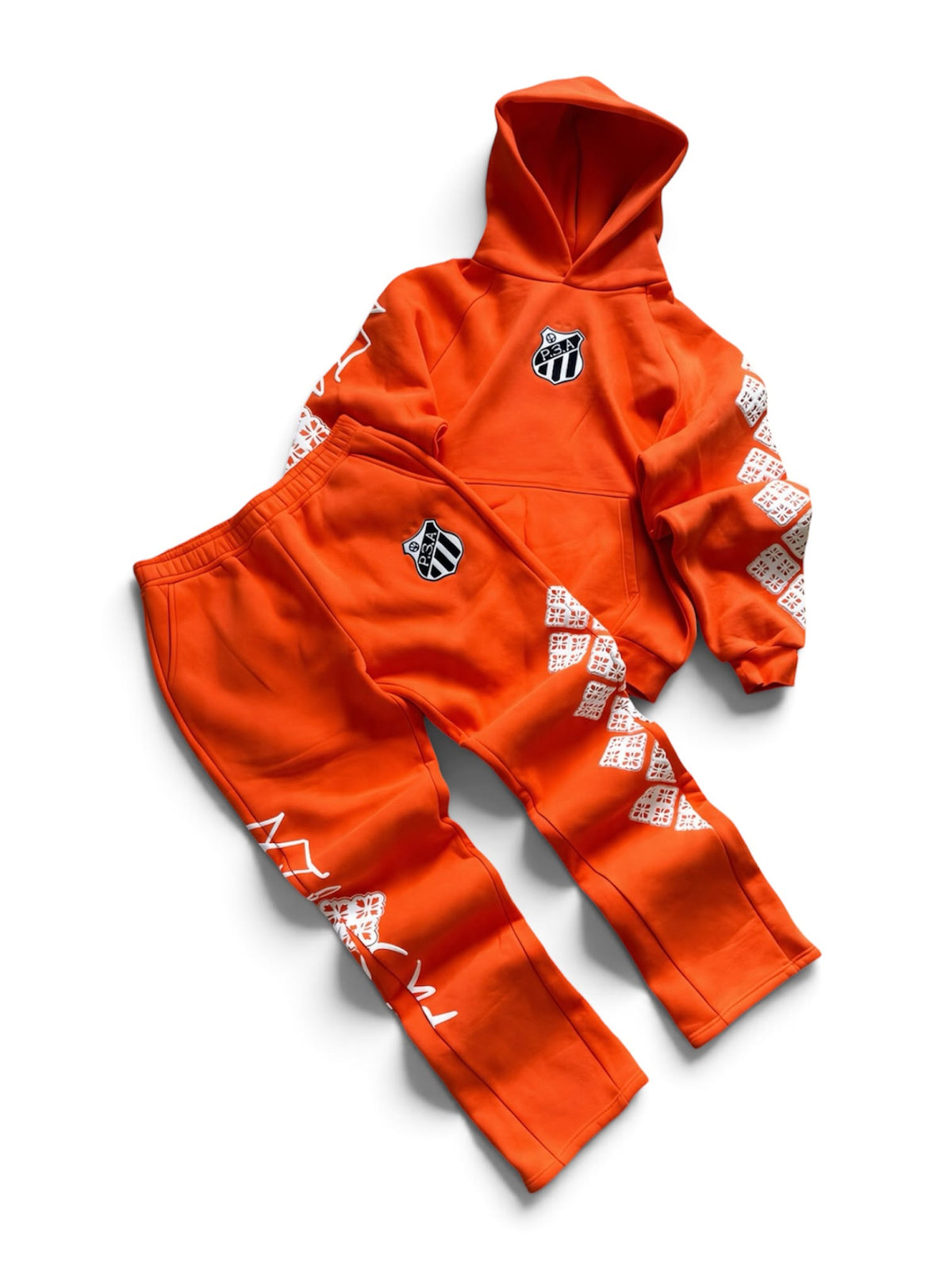 ORANGE SANTOS TRACKSUIT (BUY 2 = 10% OFF THE 2ND)
