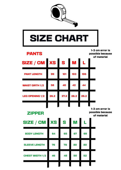 BRAZIL STRIKER TRACKSUIT (USE CODE: brazil20 for 20% off)