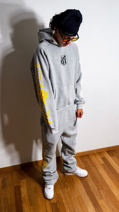 GREY SANTOS TRACKSUIT (BUY 2 = 10% OFF THE 2ND)